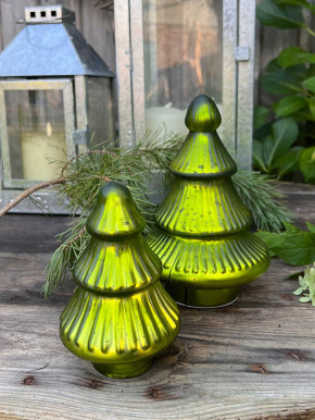 Glas Tanne Sitia grün matt H15