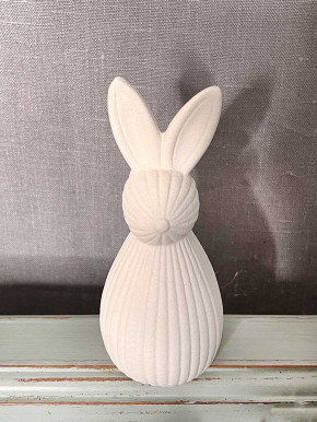 Keramik Hase Malou weiß H14