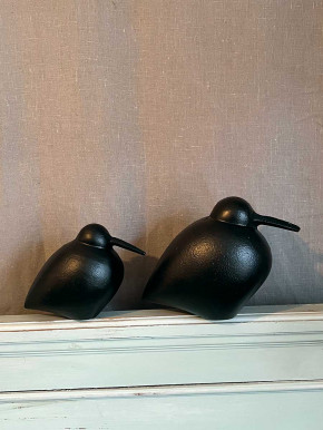 Metallvogel Mino schwarz L H21