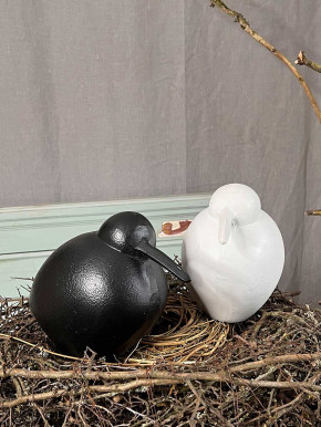 Metallvogel Mino schwarz L H21