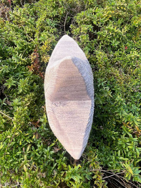 WMG Holz - Stern gewölbt graubraun Pappel gesägt H23