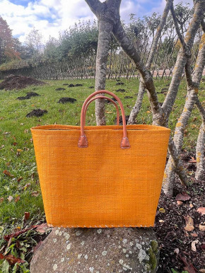 frosch und rabe Shopper orangegelb L