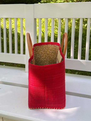 frosch und rabe Shopper rot M